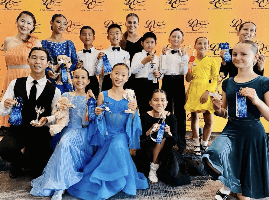 Фото: особистий архів Вікторії Антонюк, Desert Classic Dancesport Championships, що проходив 11–14 липня 2024 року в Палм-Спрінгс, Каліфорнія.